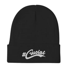 Load image into Gallery viewer, #Crucial Embroidered Beenie