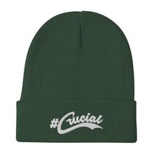 Load image into Gallery viewer, #Crucial Embroidered Beenie