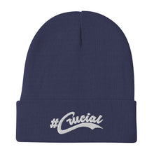 Load image into Gallery viewer, #Crucial Embroidered Beenie