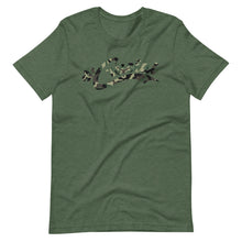 Load image into Gallery viewer, #Crucial Camo Print Short-Sleeve Unisex T-Shirt