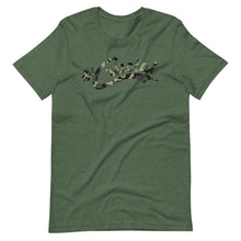 Load image into Gallery viewer, #Crucial Camo Print Short-Sleeve Unisex T-Shirt
